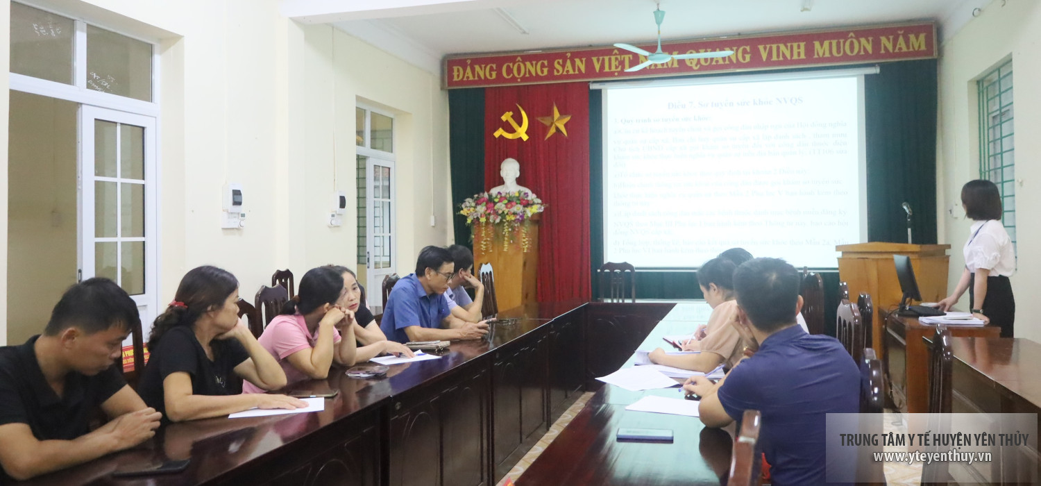 Các đại biểu dự tập huấn